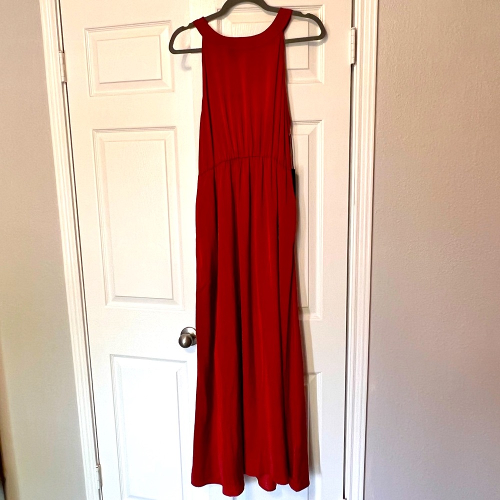 Rachel Zoe Red Sleeveless Maxi Dress - Size 10
